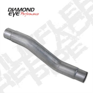 Dodge Ram Performance Exhaust - Diamond Eye Performance - Muffler Delete Pipe - `03-`04